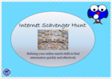Online Scavenger Hunt - Learning and Practicing Research S