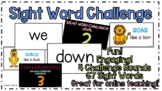 Sight Word Challenge