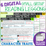 Online & In Class Small Group Reading Lessons:CHARACTER TR