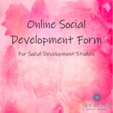 Online Social Development Study Form (SDS)