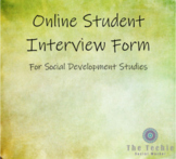 Online Student Interview for SDS