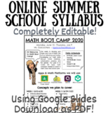 Online Summer School Syllabus