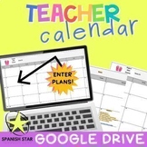 Online Teacher Planner / Planning Calendar (With Hyperdoc Ability!)