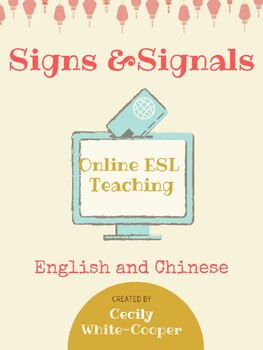 Online Esl Teaching Bilingual Cue Cards Chinese English Teach English Online