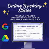 Online Teaching Slides Google Drive Folder | Updated Weekly