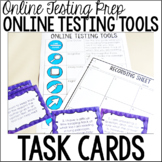 Online Testing Tools Task Cards {Online Test Prep}