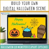 Build Your Own HALLOWEEN Monster Scene Google Slides: Keyp