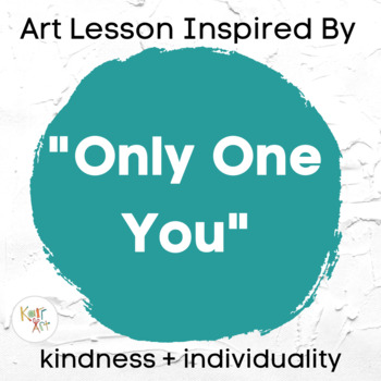 Preview of Only One You- Pattern Fish: An Art Lesson About Individuality