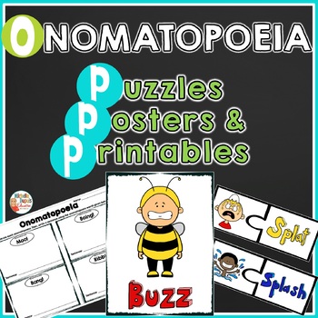 Onomatopoeia Worksheets and Activities by Michelle Dupuis Education