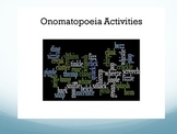 Onomatopoeia Activities