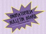 Onomatopoeia Bulletin Board Decor