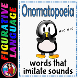 Onomatopoeia Center Activity Figurative Language