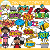 Onomatopoeia Clip Art - Figurative Language Clip Art