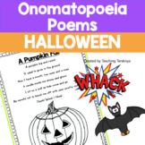 Onomatopoeia Halloween Poems