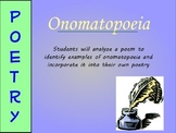 Onomatopoeia Poetry Mini-Lesson (PowerPoint)