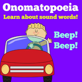 Onomatopoeia | Kindergarten 1st 2nd 3rd Grade PowerPoint A
