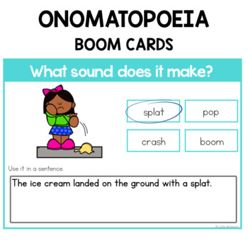 onomatopoeia examples in a sentence