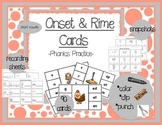 Onset and Rime Cards {Clip, Record, Assess}