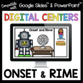 Onset and Rime - Digital Centers - AUDIO - Google Slides a