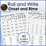 Onset and Rime Roll and Write: Blending and Chunking Words
