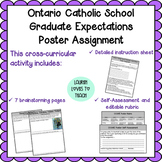 Ontario Catholic School Graduate Expectations Poster Assignment