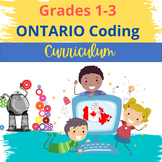 Ontario Coding Curriculum Grades 1-3 Printable and Boom Ca