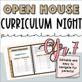 Ontario Curriculum Night Slideshow & Digital Open House Pa