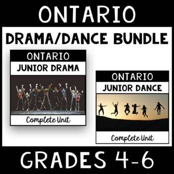 Preview of Ontario Junior Drama/Dance Bundle