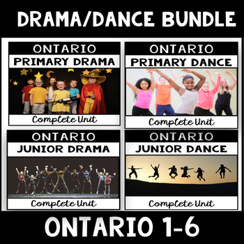 Preview of Ontario Drama/Dance Bundle