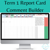 Ontario Elementary Term 1 Report Card Comment Builder