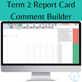 Ontario Elementary Term 2 Comment Builder Bank