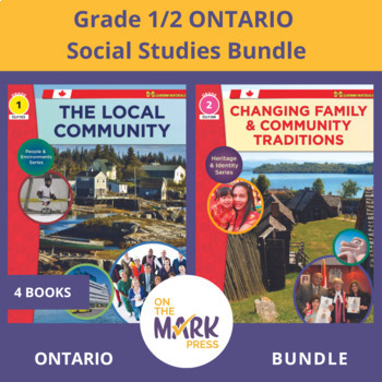 Preview of Ontario Grade 1/2 Social Studies 4 Book $avings Bundle!