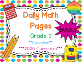 Ontario Grade 1 Daily Math Bundle