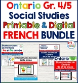 Ontario Grade 4/5 Social Studies Full Year Printable + Dig