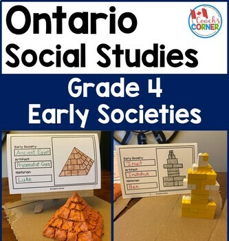 Preview of Ontario Grade 4 Social Studies Early Societies to 1500 | Printable Version