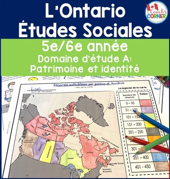 Preview of Ontario Grade 5|6 Social Studies | Strand A Heritage and Identity | FRENCH