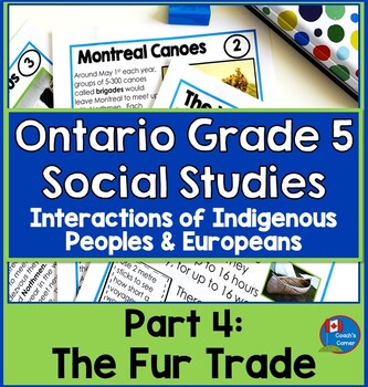 Preview of Ontario Grade 5 Social Studies | Heritage and Identity Part 4