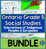 Ontario Grade 5 Social Studies Strand A PRINTABLE BUNDLE