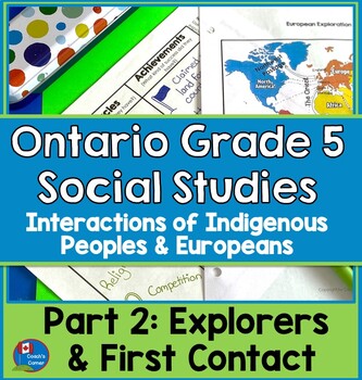Preview of Ontario Grade 5 Social Studies | Strand A | Heritage and Identity Part 2