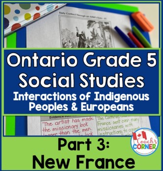 Preview of Ontario Grade 5 Social Studies | Strand A | Heritage and Identity Part 3