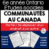 Ontario Grade 6 Social Studies | Communities in Canada Par