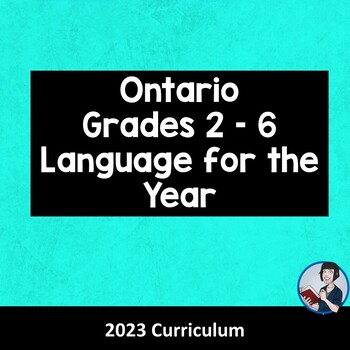 Preview of Ontario Grades 2 to 6 language