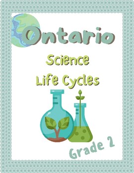 Preview of Ontario Growth/Changes in Animals - Life Cycles - Grade 2 - Science - Low prep