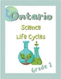 Ontario Growth/Changes in Animals - Life Cycles - Grade 2 