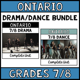 Ontario Intermediate Drama/Dance Bundle (Grade 7 & Grade 8)
