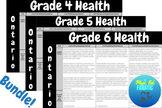 Ontario Junior Health Report Comments Grades 4-6 Bundle