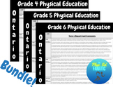 Ontario Junior Physical Education Report Comments Grades 4