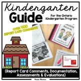 Ontario Kindergarten Guide -> Report Card Comments/Assessm