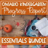 Ontario Kindergarten Progress Report Bundle (French & English)