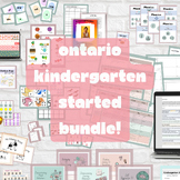 Ontario Kindergarten Starter Kit - Back to School - Planni